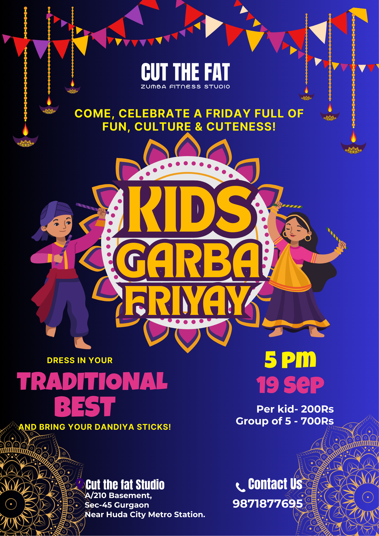 Kids Garba